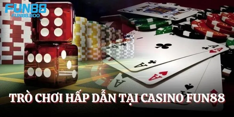 3 trò chơi dẫn đầu về số lượng khách hàng tham gia tại casino Fun88