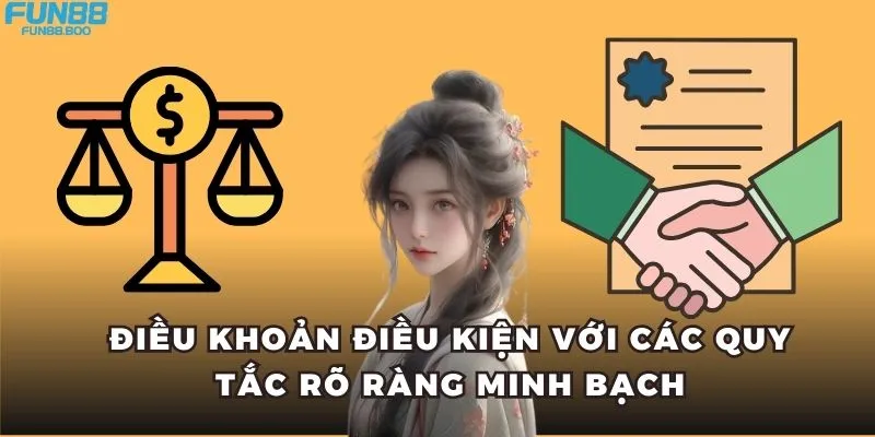 Điều khoản điều kiện với các quy tắc rõ ràng minh bạch